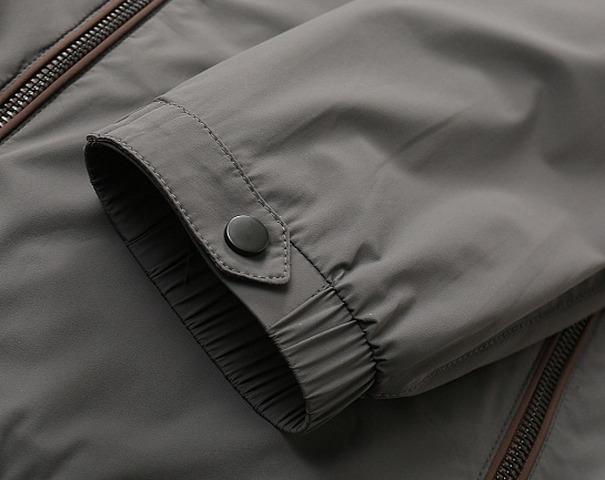 Ветровка серого цвета Zegna premium