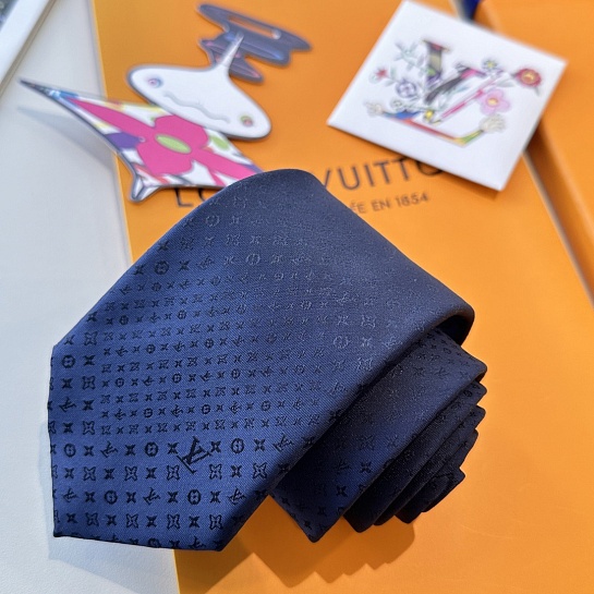 Галстук Louis Vuitton Monogram premium - Navy