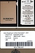 Бежевая футболка Burberry 'Sergio' applique logo