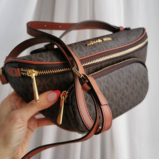 Женская поясная сумка Michael Kors Erin XS Waist Pack 28x15 см (4 расцветки)