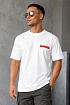 Белая оверсайз футболка Heron Preston Collaboration
