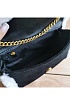 Комбинированная сумка Yves Saint Lauren Envelope Small 23x15 см - Black