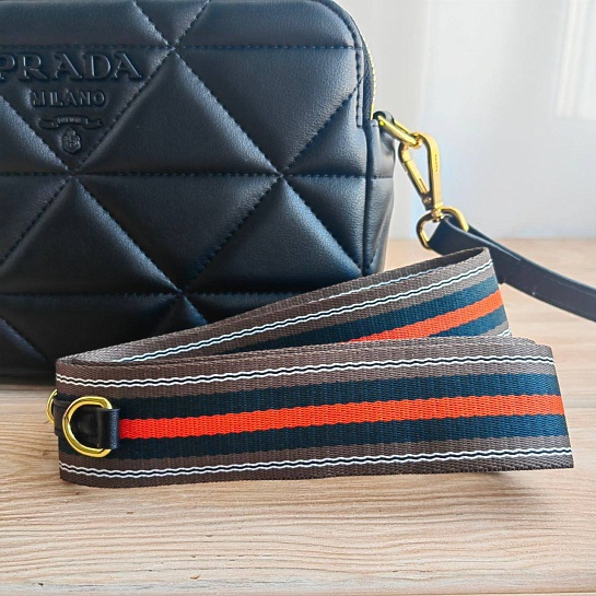 Кожаная сумка Prada Spectrum 23x16 см - Black