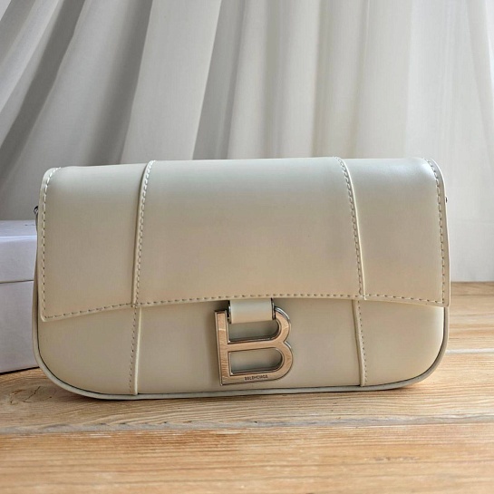Кожаная сумка Balenciaga Hourglass 22x13 см