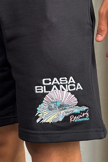 Чёрные шорты Casablanca Racing Shell   