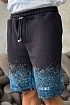 Мужские чёрные шорты Amiri paint splatter