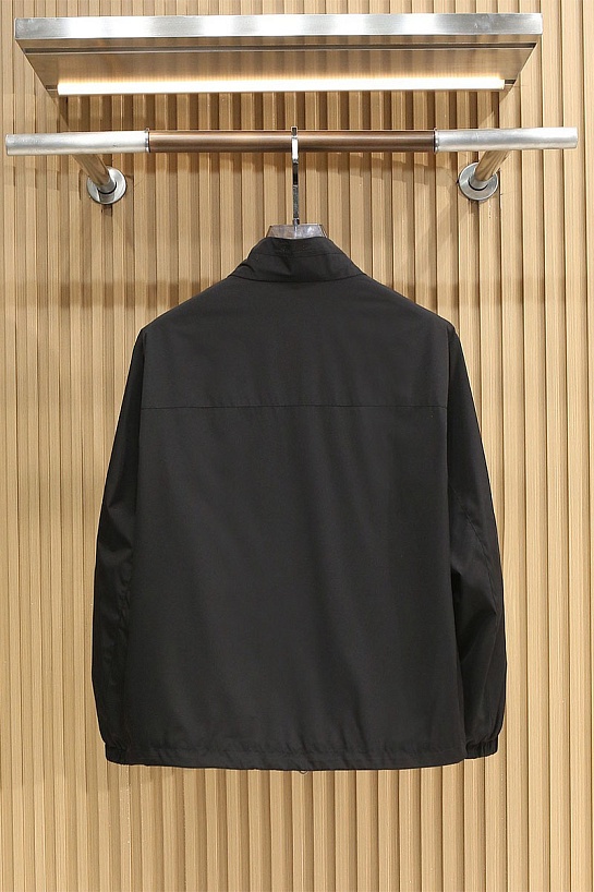 Мужская чёрная ветровка Loro Piana