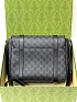 Кожаная сумка-мессенджер Gucci GG Premium 28x20x8 см - Black