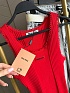 Женская красная майка MIU MIU premium