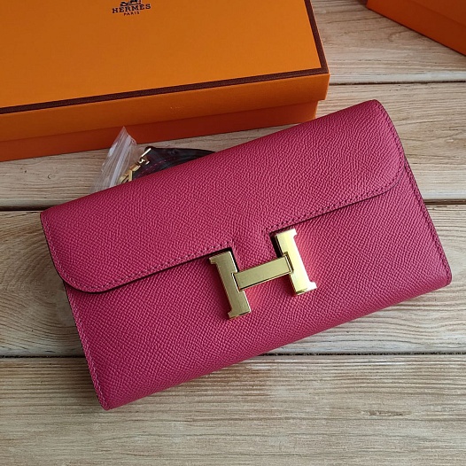Кожаная сумка-клатч Hermes 21x11 см (7 расцветок)   