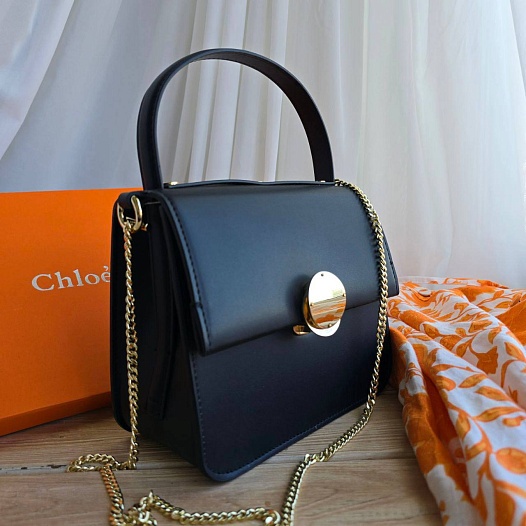 Женская сумка Chloe Penelope 20x17 см - Black   