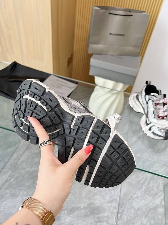 Женские кроссовки Balenciaga premium - White / Grey