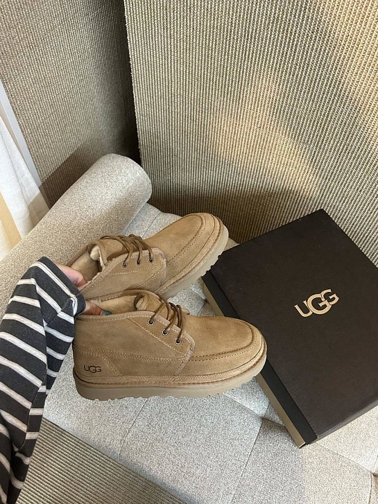 Ботинки с мехом UGG Neumel Moc - Mustard Seed