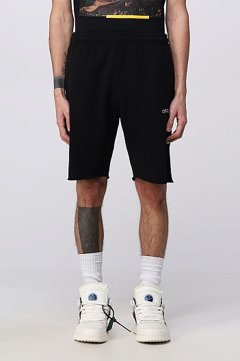 Шорты чёрного цвета Off-White Caravaggio Arrows   
