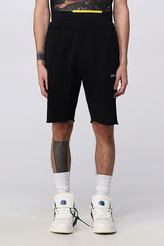 Шорты чёрного цвета Off-White Caravaggio Arrows