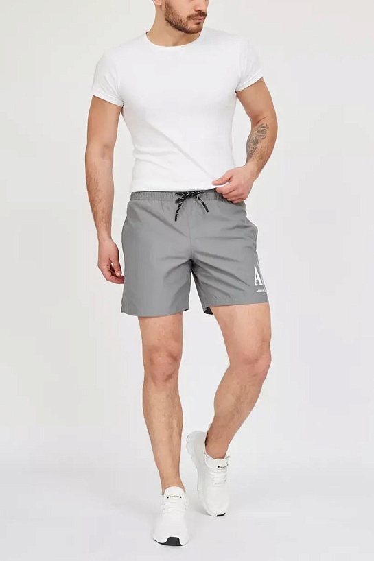 Мужские серые шорты Armani Exchange