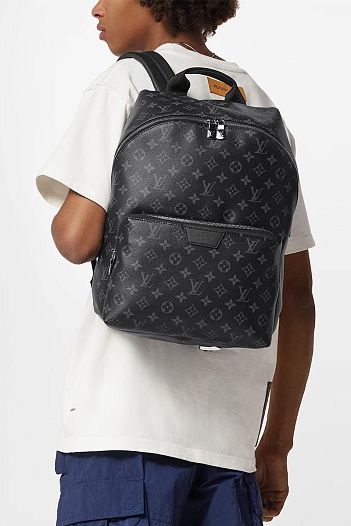 Кожаный рюкзак Louis Vuitton Discovery Monogram Eclipse 37х40х20 см   