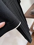 Вязаное поло чёрного цвета Kiton premium