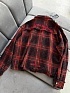 Женская рубашка в клетку Chrome Hearts Premium - Red / Black