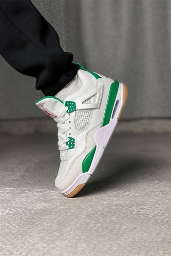 Кроссовки Nike Air Jordan 4 SB "Pine Green"   