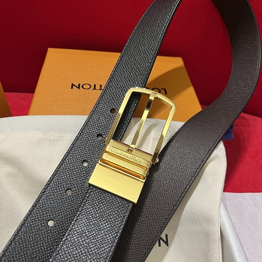 Кожаный ремень Louis Vuitton Taig premium   