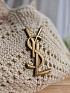 Плетёная сумка шоппер Yves Saint Laurent 37x25 см