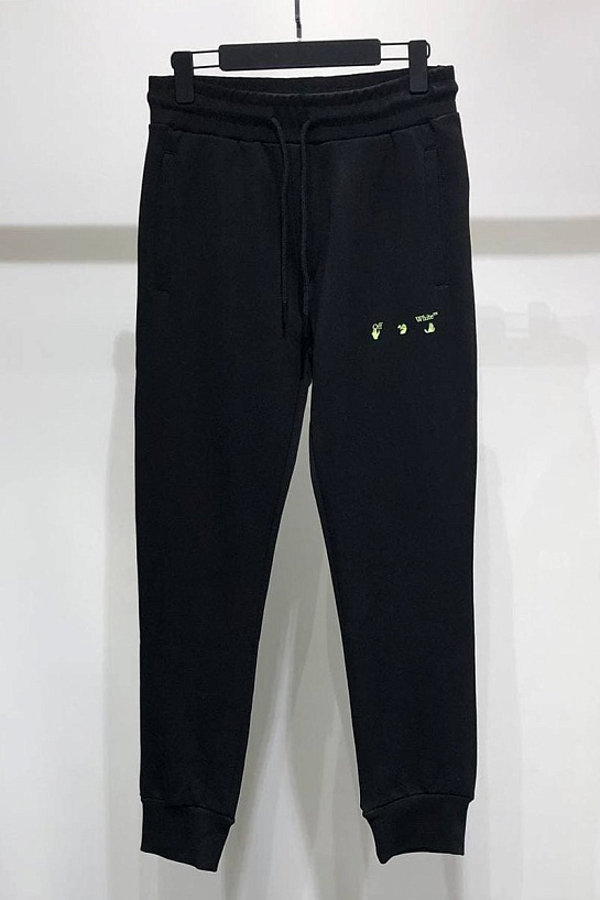 Мужские чёрные штаны Off-White Marker Arrow