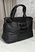 Чёрная дорожная сумка Dirk Bikkembergs 39x51x23 см