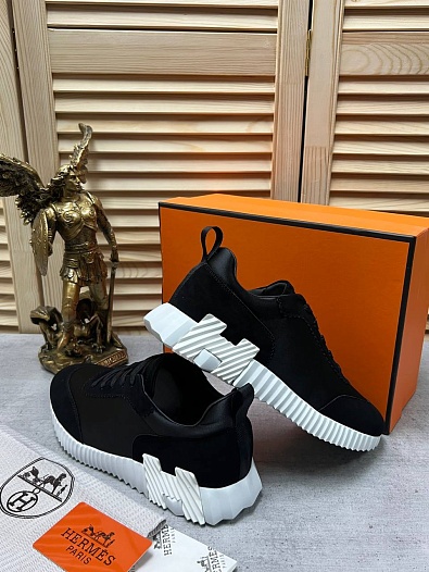 Мужские кроссовки Hermes Bouncing - Black   