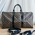 Кожаная дорожная сумка Louis Vuitton Keepall 50x28 см