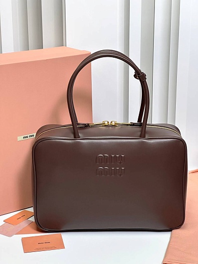 Кожаная сумка MIU MIU Premium 34x22x10 см   