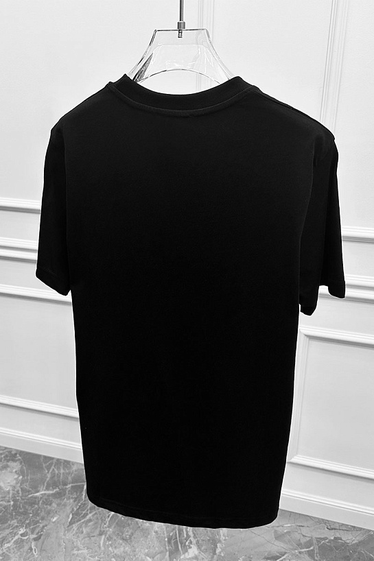 Мужская чёрная футболка Роlо Ralрh Lаurеn "Bear"