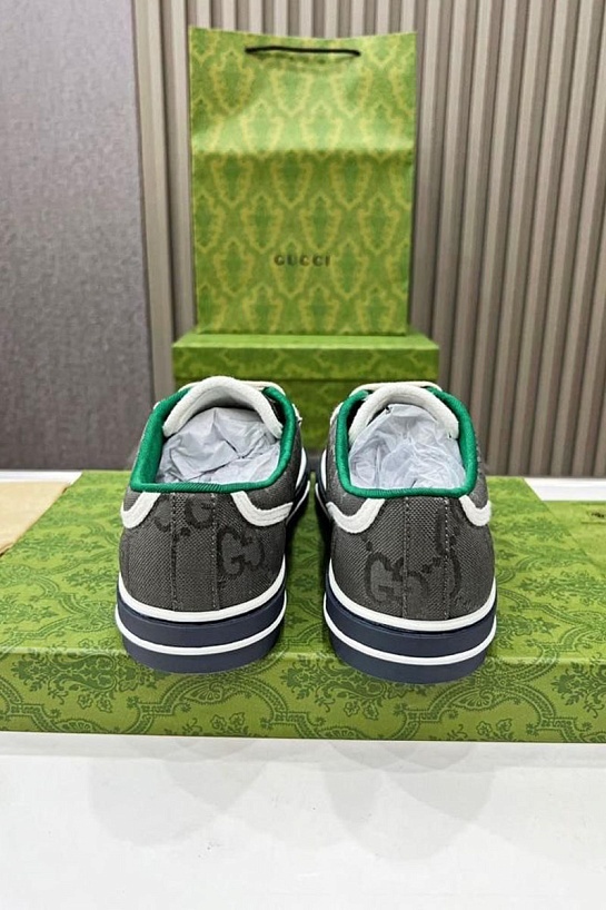Мужские серые кроссовки Gucci GG Monogram