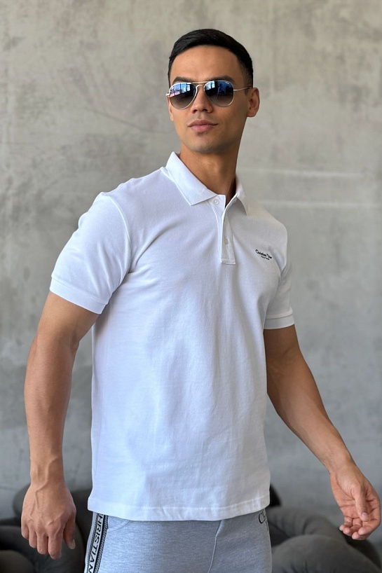 Мужское белое поло Christian Dior