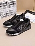 Комбинированные кроссовки с мехом Premiata low-top - Black
