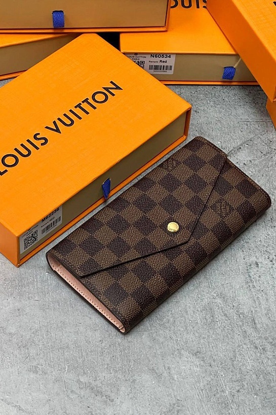 Кожаный кошелек Louis Vuitton Sarah Premium 19x10.5x2.5 см