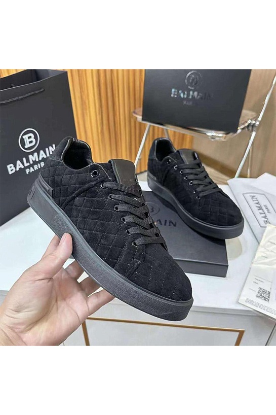Мужские кроссовки Balmain B-Court - Black