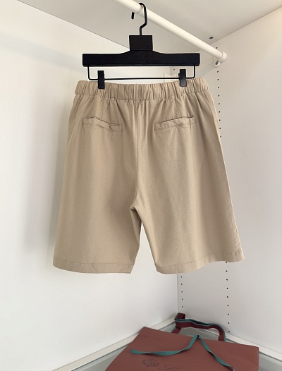 Льняные шорты Loro Piana Premium - Beige   