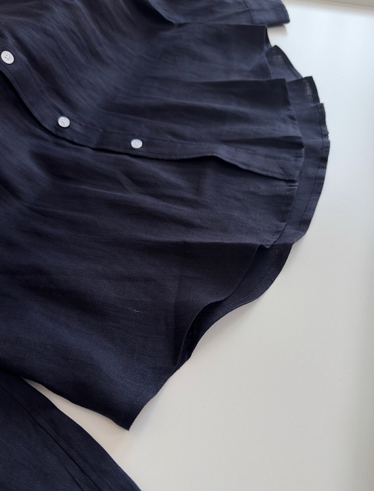 Льняная рубашка Роlо Ralрh Lаurеn pony-embroidered - Navy