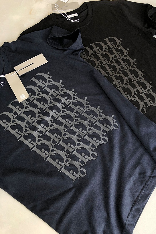 Белая мужская футболка Dior