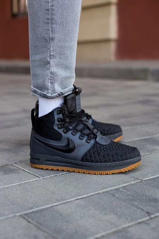 Кроссовки с мехом Nike Lunar Force 1 Duckboot '17