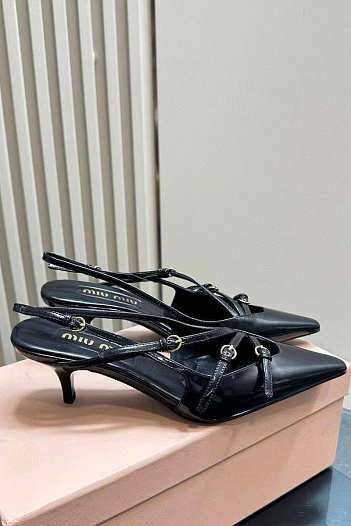 Женские туфли на каблуке MIU MIU premium   
