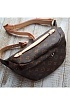 Кожаная сумка на пояс Louis Vuitton Bumbag Monogram 28x14 см