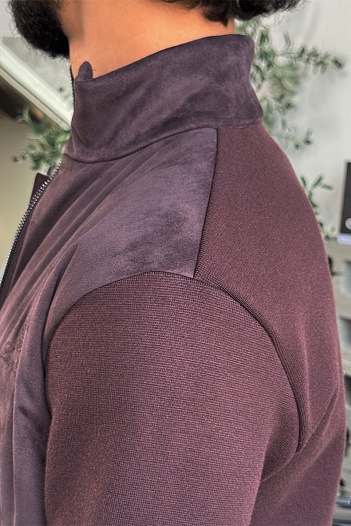 Мужская куртка Loro Piana коричневого цвета   