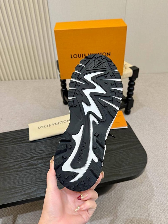 Мужские кроссовки Louis Vuitton Runner Tatic - Black