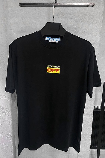 Чёрная оверсайз футболка Off-White Lvr Exclusive Arrow   