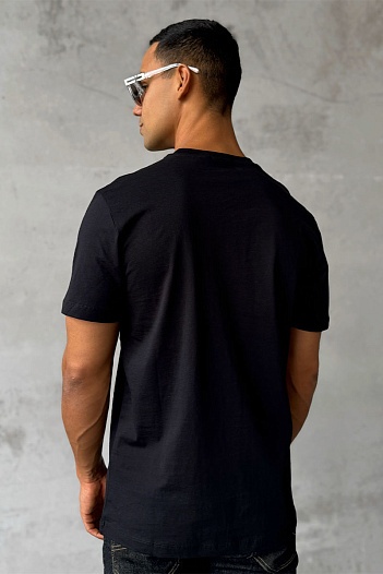 Футболка Polo Ralph Lauren logo-embroidered - Black   