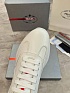 Кожаные кроссовки Prada America's Cup - White
