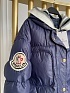 Темно-синяя женская куртка Moncler
