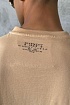 Бежевая оверсайз футболка Givenchy Barbed Wire